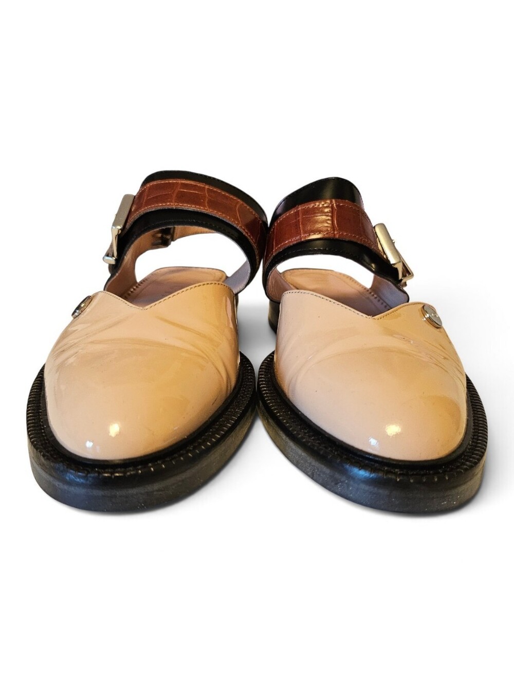 INCH2 Vinyl Closed Toe Sandal 40 - Picture 4 of 10